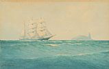 TALL SHIP by W.B. McBroom at Ross's Online Art Auctions