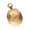9CT BACK & FRONT GOLD LOCKET at Ross's Online Art Auctions