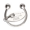 TIFFANY & CO. STERLING SILVER KEY RING at Ross's Online Art Auctions