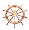 LARGE SHIPS WHEEL at Ross's Online Art Auctions