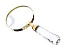 LARGE HAND HELD MAGNIFYING GLASS at Ross's Online Art Auctions