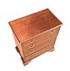 GEORGIAN STYLE MAHOGANY CHEST OF DRAWERS at Ross's Online Art Auctions