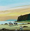 A WALK ON DOWNHILL STRAND by Cupar Pilson at Ross's Online Art Auctions