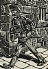 A DUBLIN WORKER by Harry Kernoff RHA at Ross's Online Art Auctions