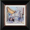 LIFFEY STREET, DUBLIN TOWARDS HAPENNY BRIDGE by Bill O'Brien at Ross's Online Art Auctions