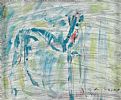 BLUE GREYHOUND by Con Campbell at Ross's Online Art Auctions