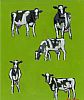 GRAZING COWS by Dan Darcy at Ross's Online Art Auctions