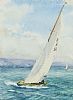 DRAGON CLASS, BELFAST LOUGH by William A. Hume at Ross's Online Art Auctions