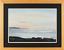 SUNSET ON THE ROCKY COAST by Adrian Wright at Ross's Online Art Auctions