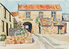 FARMHOUSE, DONEGAL by Padi Ainsworth at Ross's Online Art Auctions