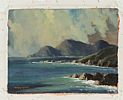 ROCKY COAST, DONEGAL by George K. Gillespie at Ross's Online Art Auctions