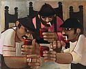 COFFEE BREAK by George Callaghan at Ross's Online Art Auctions