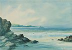 IRISH FORESHORE by Douglas Alexander RHA at Ross's Online Art Auctions