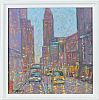 RAINY DAY NEW YORK by Paul Stephens at Ross's Online Art Auctions
