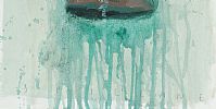 LAPHROAIG ISLAY SINGLE MALT SCOTCH WHISKEY BOTTLE by Spillane at Ross's Online Art Auctions