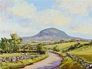 SLEMISH MOUNTAIN, COUNTY ANTRIM by Nigel Allison at Ross's Online Art Auctions