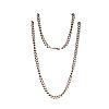 STERLING SILVER CURB-LINK CHAIN at Ross's Online Art Auctions