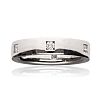 DAMIANI 18CT WHITE GOLD DIAMOND BAND at Ross's Online Art Auctions