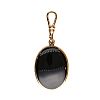 9CT GOLD ONYX & MOTHER OF PEARL FOB at Ross's Online Art Auctions