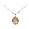 GOLD PLATED LOCKET & CHAIN at Ross's Online Art Auctions