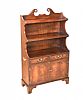 GEORGIAN STYLE OPEN BOOKCASE at Ross's Online Art Auctions