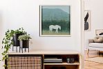 GLENS, WHITE HORSE by Carol Graham RUA at Ross's Online Art Auctions